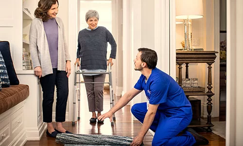 Fall prevention in home
